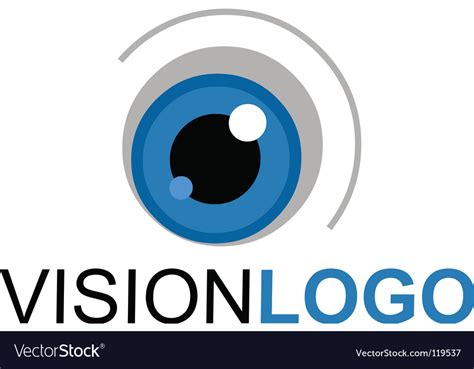 Vision Logo Royalty Free Vector Image Vectorstock