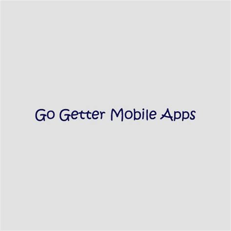 Go Getter Mobile Apps