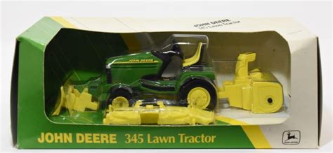132 John Deere 345 Lawn Tractor With Mower Deck And Snow Blower