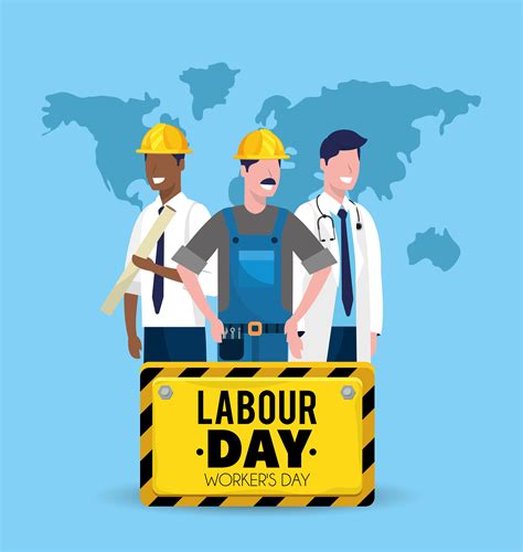 History, top tweets, 2021 date, facts, quotes, and things to do. man builder with mechanic and doctor to labour day - Download Free Vectors, Clipart Graphics ...