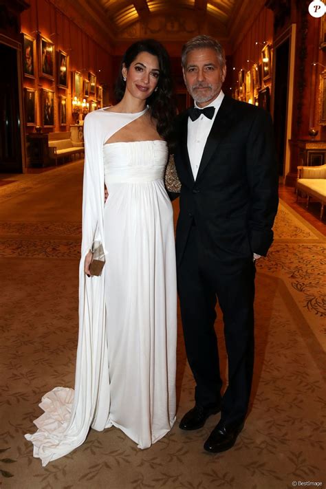 George Clooney Et Sa Femme Amal Clooney Dîner The Princes Trust Au