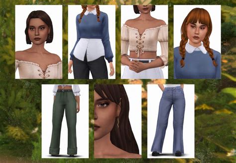 The Meadow Collection Oakiyo On Patreon In 2021 Sims 4 Maxis Match