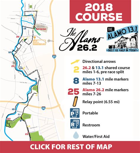 Run The Alamo Course Maps Alamo 131