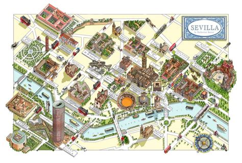 Detailed Maps Of Seville