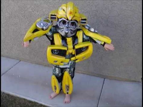Make A Bumblebee Transformers Costume Diy Youtube