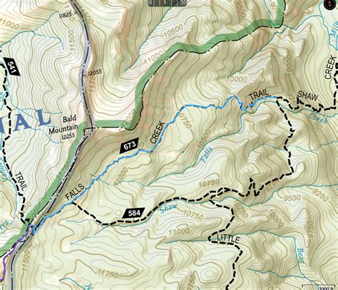 Falls Creek Trail 673 Pagosa Springs Area Hiking Trails