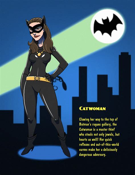 Batman 1966 Catwoman By Seriojainc On Deviantart