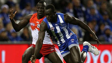 Proud south sudanese footballer for the @pafc. AFL: Brian Taylor under fire for confusing Sydney star ...