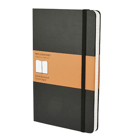 Moleskine Classic Notebook Ruled Black 5 X 8 14 Grand And Toy