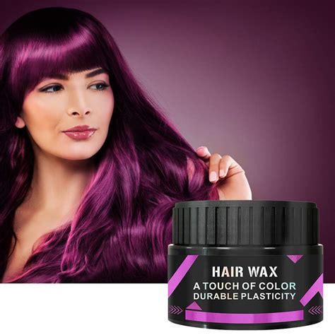 Buy Unisex DIY Colors Hair Color Wax Cream Temporary Modeling Hair Coloring Kit Smell Low