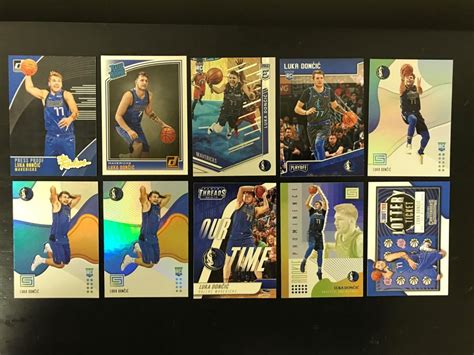 So far this season he's already showed that he is taking the next step. Lot - Luka Doncic Rookie Card lot of 20
