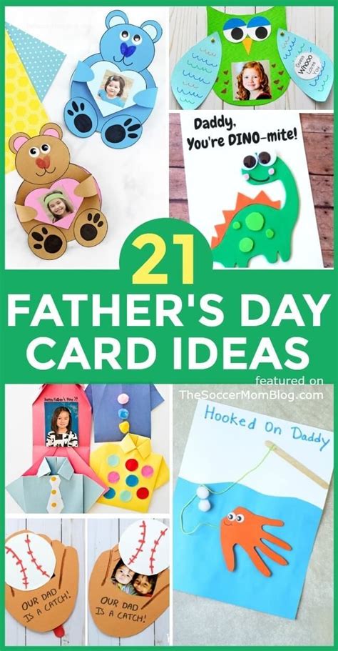 Make a father's day card. 21 Personalized Father's Day Card Ideas for Kids to Make | Father's day activities, Fathers day ...