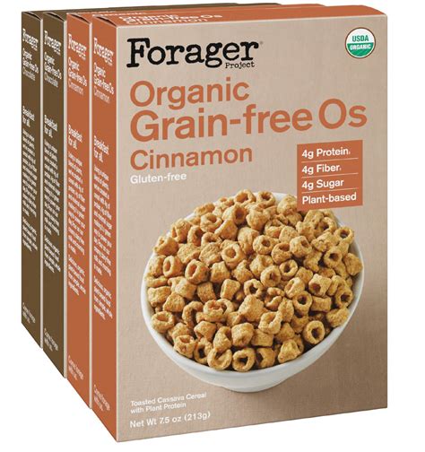 Forager Project Grain And Gluten Free Vegan Breakfast Cereal Dairy Free