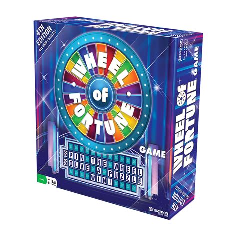 Pressman Toy Board Game Toy Wheel Of Fortune