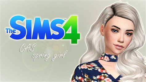 The Sims 4 Create A Sim Spring Sim Tag Cc List Youtube