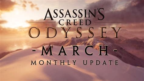 Este Mes En Assassin S Creed Odyssey Actualizaci N De Marzo De
