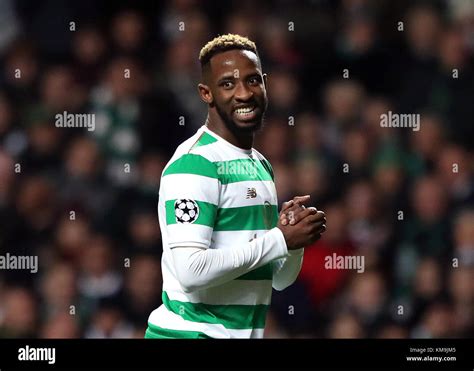 Celtics Moussa Dembele Reacts During The Uefa Champions League Match At Celtic Park Glasgow