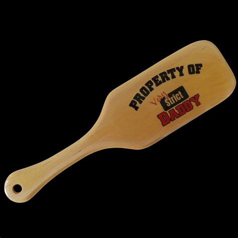 Maple Wood Spanking Paddle X X Property Of Very Strict