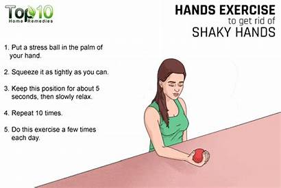 Hands Hand Exercises Shake Shaky Why Tremors