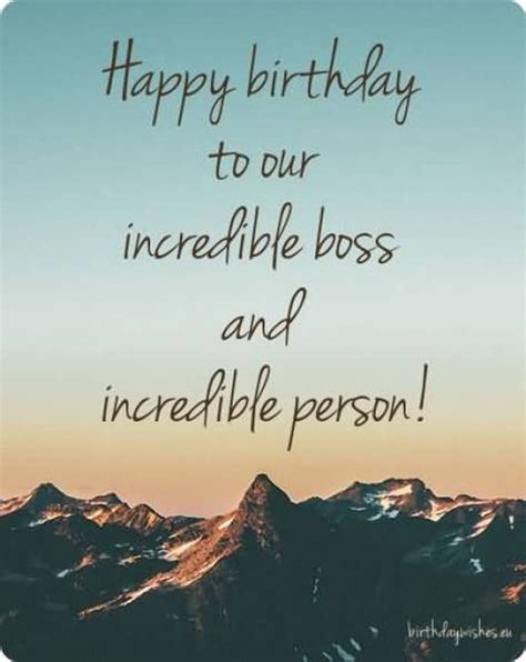 32 Wonderful Boss Birthday Wishes Sayings Picture And Photo Picsmine