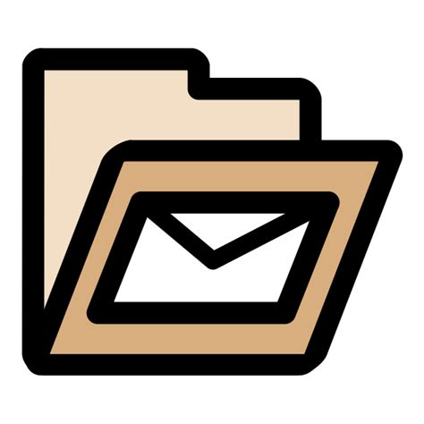 Primary Folder Mail Free Svg
