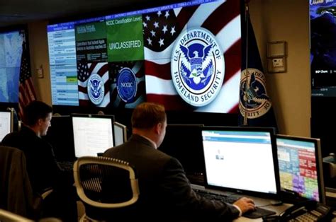 Department Of Homeland Security Reports Cyber Attack