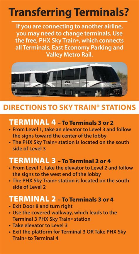 Transferring Terminals? - Phoenix Sky Harbor International Airport