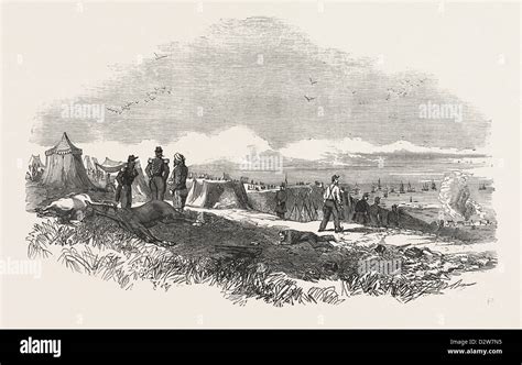 The Crimean War Scene In The French Camp Sketched On The Day After The