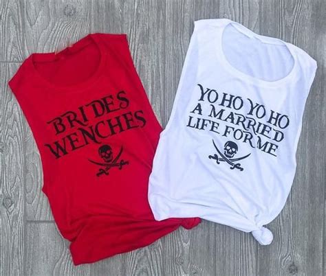 Pirate Bachelorette Party Brides Wenches Yo Ho Pirate Etsy In 2021
