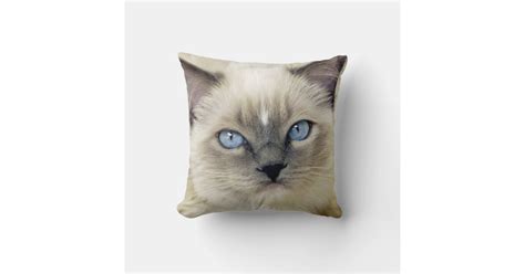 Ragdoll Kitten Throw Pillow Zazzle