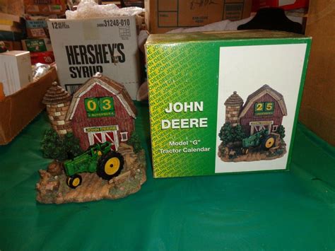 John Deere Model G Tractor Calendar With Original Box 3842836232