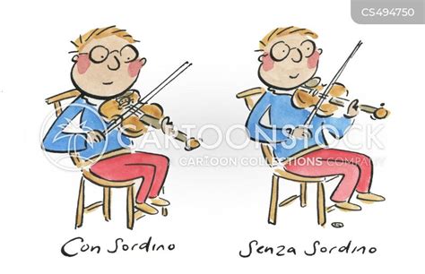 Violin Players Cartoons And Comics Funny Pictures From Cartoonstock