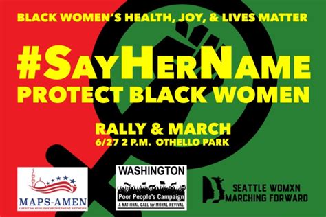 Fundraiser By Bianca Davis Lovelace Sayhernameprotect Black Women March