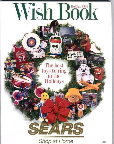 Sears 1996 Wishbook Catalog Cover Christmas Books Wish Book