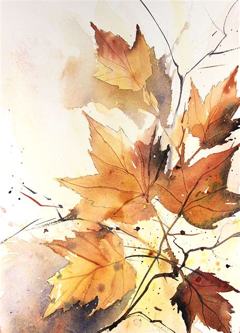 Autumn Leaves Wetcanvas Online Living For Artists