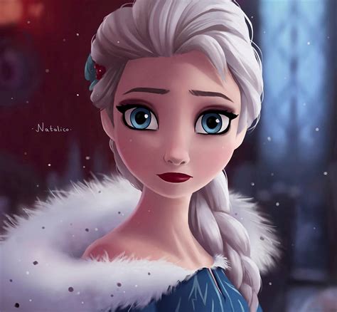 Elsa by ayeshasiddiqah modern disney elsa frozen anime. Queen Elsa by natalico on DeviantArt