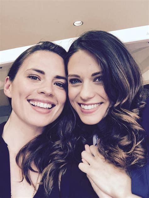 Thats A Wrap With Hayley Atwell And Lyndsy Fonseca Celebrity Story