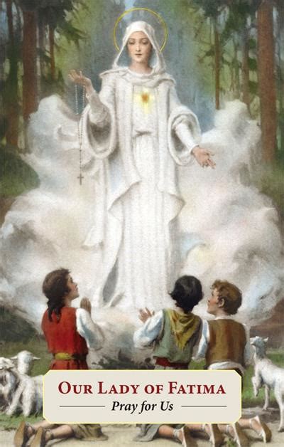 Our Lady Of Fatima Prayer Card Pack Of 100 2528