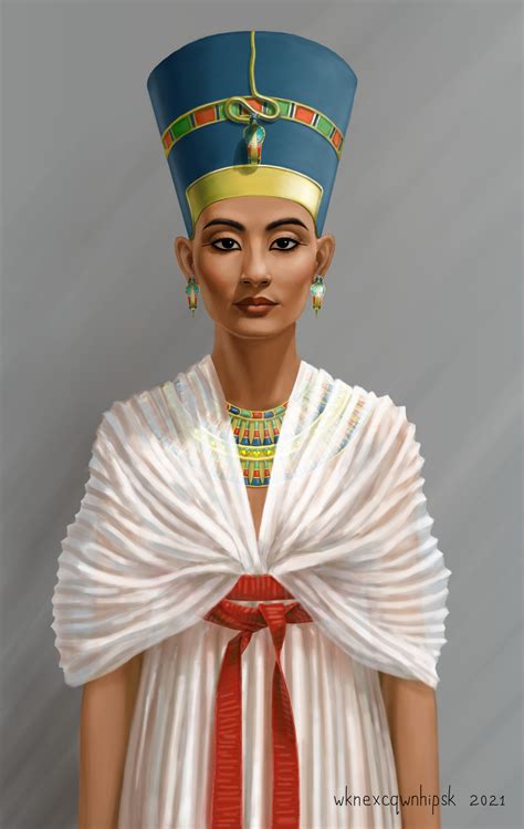 Artstation Ancient Egyptian 2 Nefertiti