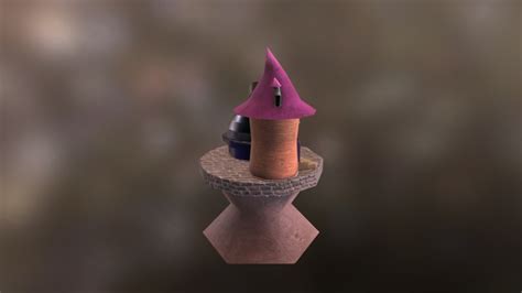 Wizard Tower 3d Model By Tmaclean1 [4a94d75] Sketchfab