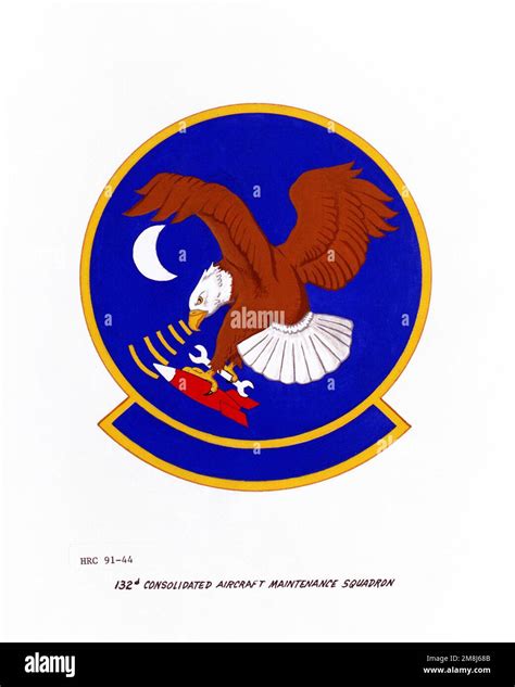 Approved Insignia For The 132nd Consolidated Aircraft Maintenance