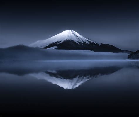 1280x1080 Mount Fuji Reflection 1280x1080 Resolution Wallpaper Hd
