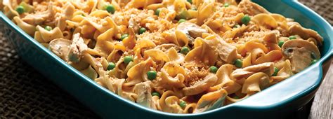 Now i make a simple cream based sauce from scratch that i actually like a lot better. No Yolks® - Tuna Noodle Casserole