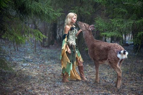 Deer Queen Forest Elf