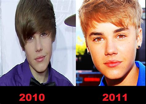 justin bieber then and now