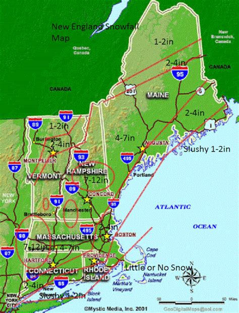 Reliable Index Image New England Map