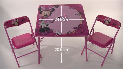 Disney minnie mouse minnie bow tique bowtastic shopping basket set, pink. Disney Minnie Mouse Erasable Activity Table Set - YouTube