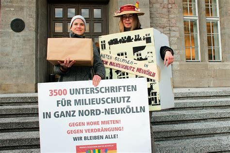 Bündnis Sammelt 3500 Unterschriften Für Milieuschutz Neukölln