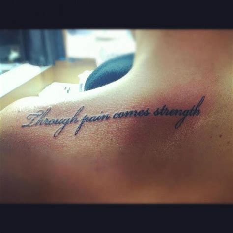 Remember, a tattoo is only less painful when it is placed in areas that have more fats and muscles because these are the ones that help in but aside from its association with animals, it can also mean several different things. 😂 on Twitter: "through pain comes strength