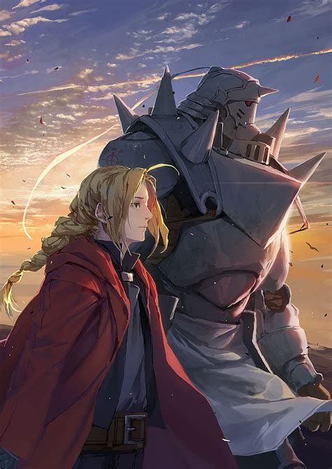 Edward And Alphonse Elric Edward Elric And Alphonse Elric Hd Phone